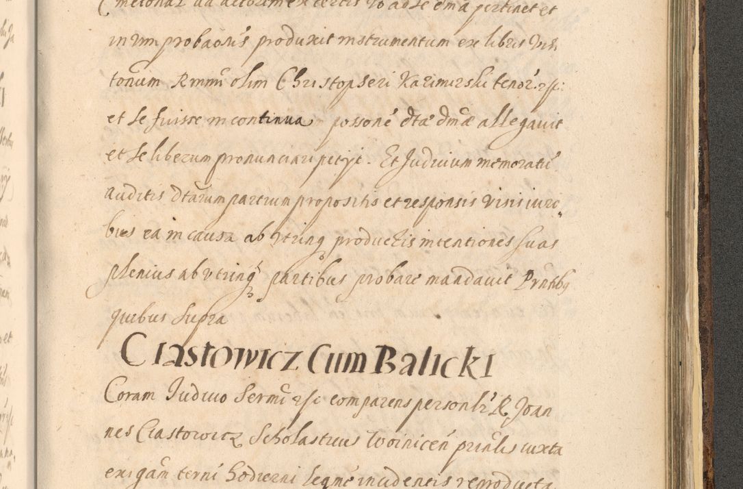 Zdjęcie nr 1529 dla obiektu archiwalnego: Acta actorum, institutionum, resignationum, provisionum, decretorum, sententiarum, inscriptionum, testamentorum, confirmationum, ingrossationum, obligationum, quietationum, constitutionum R. D. Andreae Szołdrski, episcopi Kijoviensis, Gnesnensis et Posnaniensis praepositi, cantoris Cracoviensis, Vladislaviensis canonici, R. S. M. secretarii, episcopatus Cracoviensis in spiritualibus er temporalibus deputati anno 1633, 1634 et 1635
