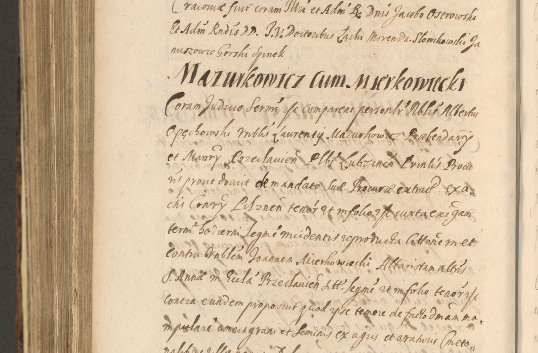 Zdjęcie nr 1528 dla obiektu archiwalnego: Acta actorum, institutionum, resignationum, provisionum, decretorum, sententiarum, inscriptionum, testamentorum, confirmationum, ingrossationum, obligationum, quietationum, constitutionum R. D. Andreae Szołdrski, episcopi Kijoviensis, Gnesnensis et Posnaniensis praepositi, cantoris Cracoviensis, Vladislaviensis canonici, R. S. M. secretarii, episcopatus Cracoviensis in spiritualibus er temporalibus deputati anno 1633, 1634 et 1635