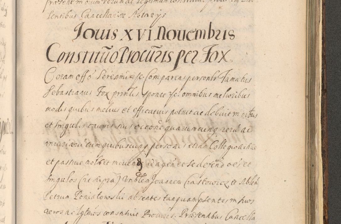 Zdjęcie nr 1521 dla obiektu archiwalnego: Acta actorum, institutionum, resignationum, provisionum, decretorum, sententiarum, inscriptionum, testamentorum, confirmationum, ingrossationum, obligationum, quietationum, constitutionum R. D. Andreae Szołdrski, episcopi Kijoviensis, Gnesnensis et Posnaniensis praepositi, cantoris Cracoviensis, Vladislaviensis canonici, R. S. M. secretarii, episcopatus Cracoviensis in spiritualibus er temporalibus deputati anno 1633, 1634 et 1635