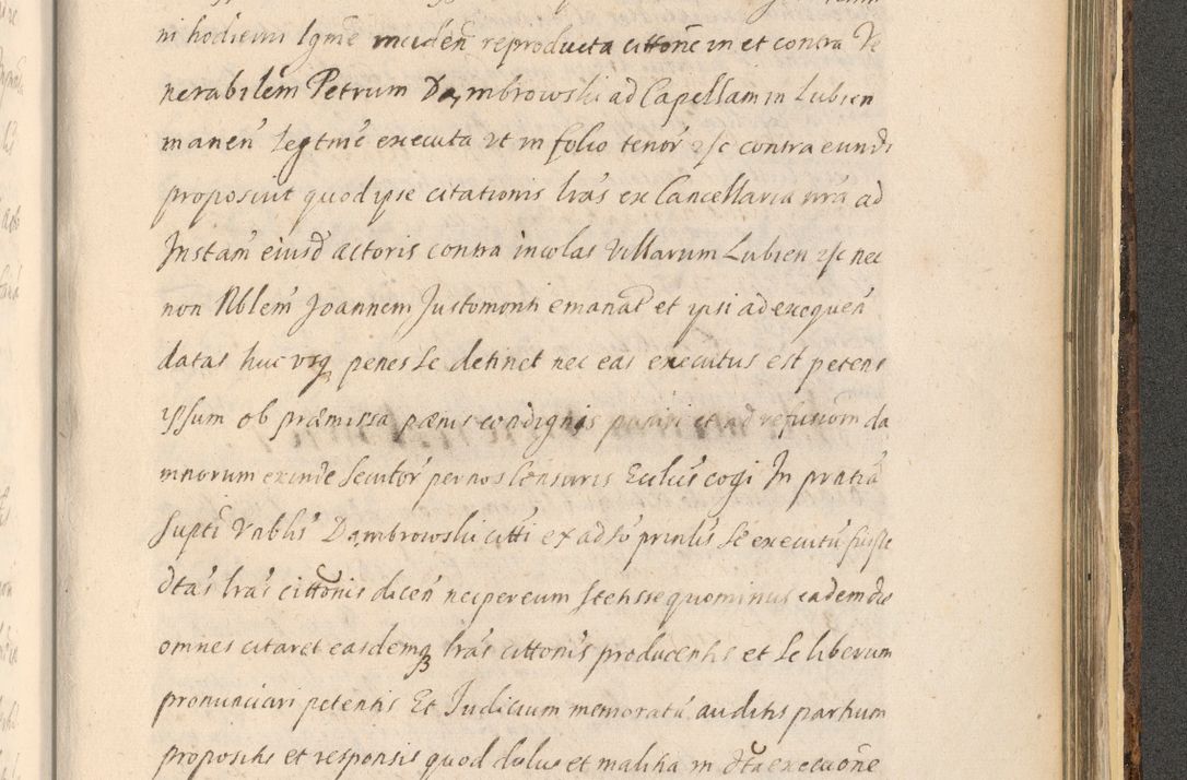 Zdjęcie nr 1517 dla obiektu archiwalnego: Acta actorum, institutionum, resignationum, provisionum, decretorum, sententiarum, inscriptionum, testamentorum, confirmationum, ingrossationum, obligationum, quietationum, constitutionum R. D. Andreae Szołdrski, episcopi Kijoviensis, Gnesnensis et Posnaniensis praepositi, cantoris Cracoviensis, Vladislaviensis canonici, R. S. M. secretarii, episcopatus Cracoviensis in spiritualibus er temporalibus deputati anno 1633, 1634 et 1635