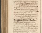 Zdjęcie nr 1508 dla obiektu archiwalnego: Acta actorum, institutionum, resignationum, provisionum, decretorum, sententiarum, inscriptionum, testamentorum, confirmationum, ingrossationum, obligationum, quietationum, constitutionum R. D. Andreae Szołdrski, episcopi Kijoviensis, Gnesnensis et Posnaniensis praepositi, cantoris Cracoviensis, Vladislaviensis canonici, R. S. M. secretarii, episcopatus Cracoviensis in spiritualibus er temporalibus deputati anno 1633, 1634 et 1635