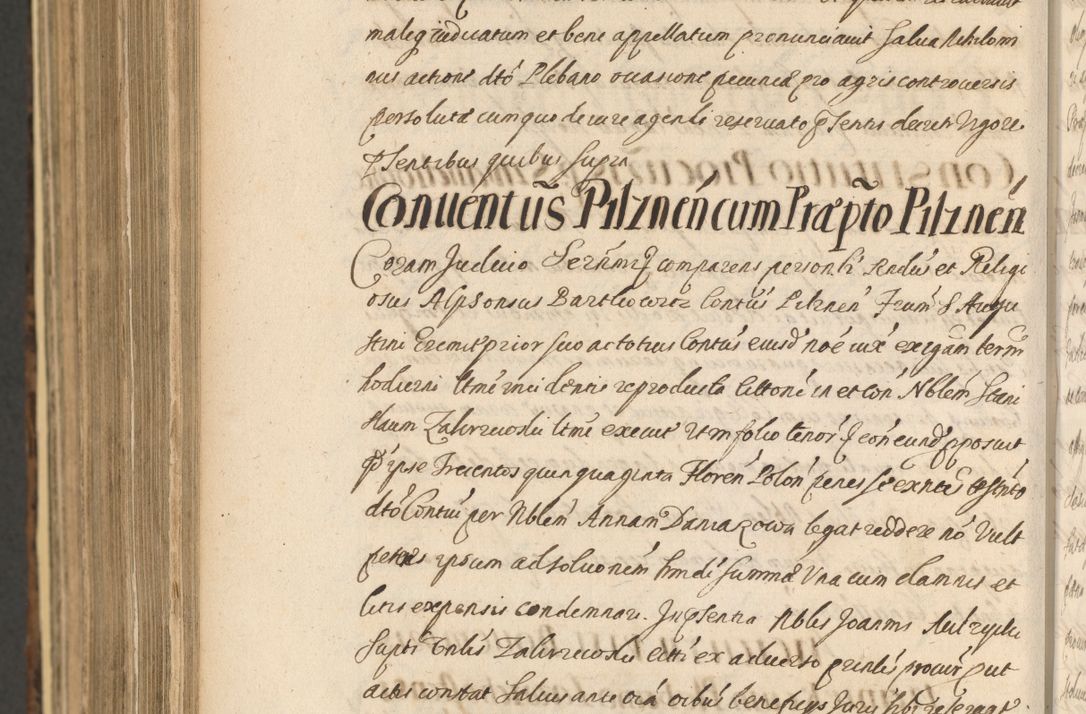 Zdjęcie nr 1494 dla obiektu archiwalnego: Acta actorum, institutionum, resignationum, provisionum, decretorum, sententiarum, inscriptionum, testamentorum, confirmationum, ingrossationum, obligationum, quietationum, constitutionum R. D. Andreae Szołdrski, episcopi Kijoviensis, Gnesnensis et Posnaniensis praepositi, cantoris Cracoviensis, Vladislaviensis canonici, R. S. M. secretarii, episcopatus Cracoviensis in spiritualibus er temporalibus deputati anno 1633, 1634 et 1635