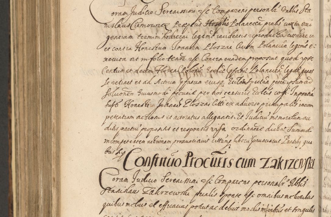 Zdjęcie nr 1490 dla obiektu archiwalnego: Acta actorum, institutionum, resignationum, provisionum, decretorum, sententiarum, inscriptionum, testamentorum, confirmationum, ingrossationum, obligationum, quietationum, constitutionum R. D. Andreae Szołdrski, episcopi Kijoviensis, Gnesnensis et Posnaniensis praepositi, cantoris Cracoviensis, Vladislaviensis canonici, R. S. M. secretarii, episcopatus Cracoviensis in spiritualibus er temporalibus deputati anno 1633, 1634 et 1635