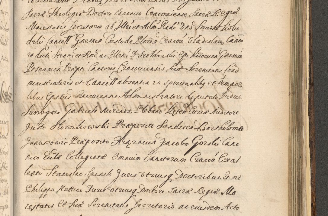 Zdjęcie nr 1477 dla obiektu archiwalnego: Acta actorum, institutionum, resignationum, provisionum, decretorum, sententiarum, inscriptionum, testamentorum, confirmationum, ingrossationum, obligationum, quietationum, constitutionum R. D. Andreae Szołdrski, episcopi Kijoviensis, Gnesnensis et Posnaniensis praepositi, cantoris Cracoviensis, Vladislaviensis canonici, R. S. M. secretarii, episcopatus Cracoviensis in spiritualibus er temporalibus deputati anno 1633, 1634 et 1635