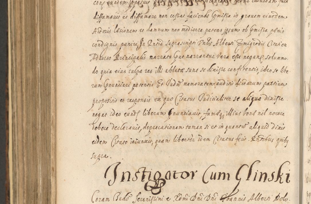 Zdjęcie nr 1464 dla obiektu archiwalnego: Acta actorum, institutionum, resignationum, provisionum, decretorum, sententiarum, inscriptionum, testamentorum, confirmationum, ingrossationum, obligationum, quietationum, constitutionum R. D. Andreae Szołdrski, episcopi Kijoviensis, Gnesnensis et Posnaniensis praepositi, cantoris Cracoviensis, Vladislaviensis canonici, R. S. M. secretarii, episcopatus Cracoviensis in spiritualibus er temporalibus deputati anno 1633, 1634 et 1635