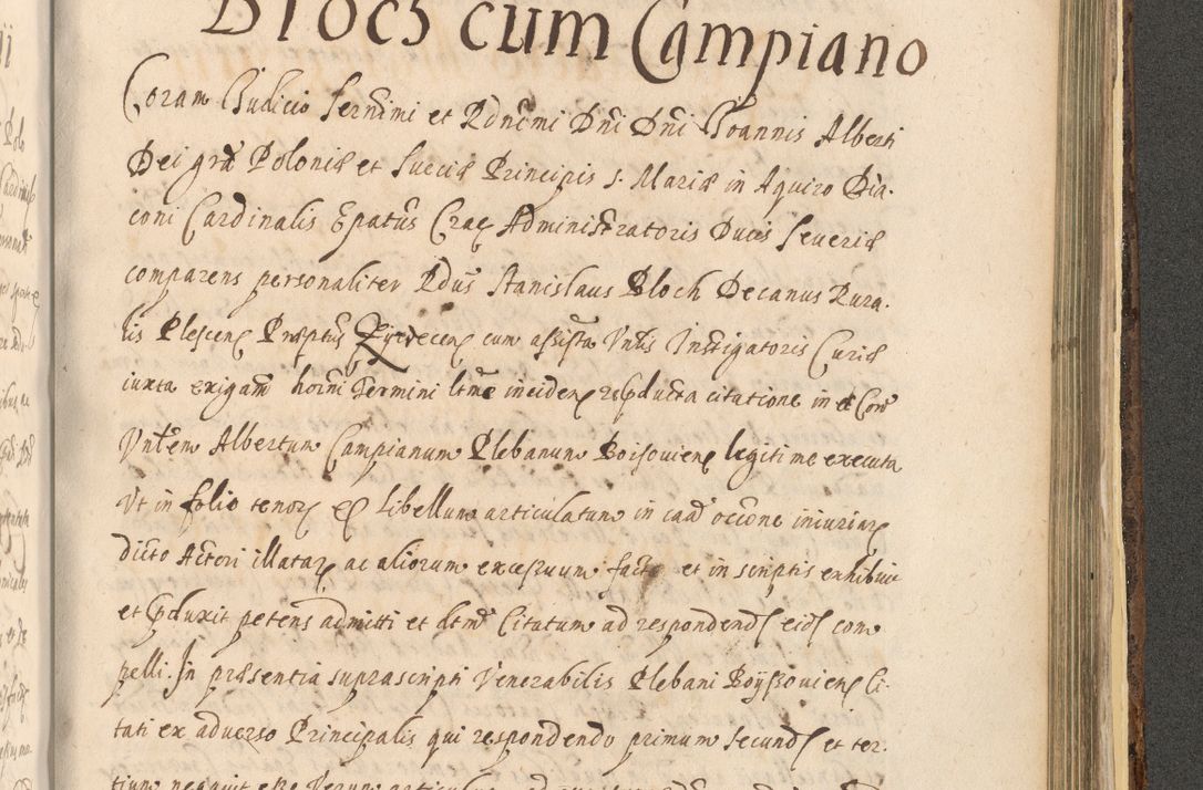 Zdjęcie nr 1461 dla obiektu archiwalnego: Acta actorum, institutionum, resignationum, provisionum, decretorum, sententiarum, inscriptionum, testamentorum, confirmationum, ingrossationum, obligationum, quietationum, constitutionum R. D. Andreae Szołdrski, episcopi Kijoviensis, Gnesnensis et Posnaniensis praepositi, cantoris Cracoviensis, Vladislaviensis canonici, R. S. M. secretarii, episcopatus Cracoviensis in spiritualibus er temporalibus deputati anno 1633, 1634 et 1635