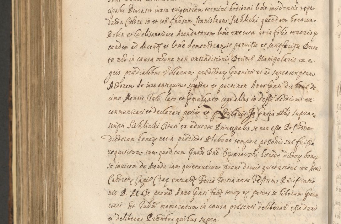 Zdjęcie nr 1456 dla obiektu archiwalnego: Acta actorum, institutionum, resignationum, provisionum, decretorum, sententiarum, inscriptionum, testamentorum, confirmationum, ingrossationum, obligationum, quietationum, constitutionum R. D. Andreae Szołdrski, episcopi Kijoviensis, Gnesnensis et Posnaniensis praepositi, cantoris Cracoviensis, Vladislaviensis canonici, R. S. M. secretarii, episcopatus Cracoviensis in spiritualibus er temporalibus deputati anno 1633, 1634 et 1635