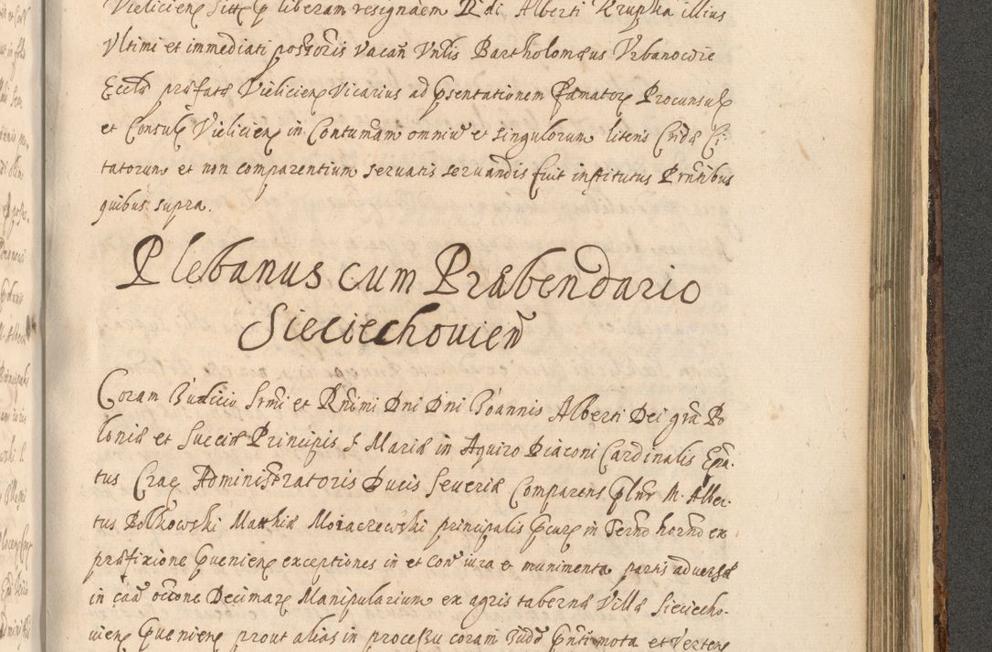 Zdjęcie nr 1455 dla obiektu archiwalnego: Acta actorum, institutionum, resignationum, provisionum, decretorum, sententiarum, inscriptionum, testamentorum, confirmationum, ingrossationum, obligationum, quietationum, constitutionum R. D. Andreae Szołdrski, episcopi Kijoviensis, Gnesnensis et Posnaniensis praepositi, cantoris Cracoviensis, Vladislaviensis canonici, R. S. M. secretarii, episcopatus Cracoviensis in spiritualibus er temporalibus deputati anno 1633, 1634 et 1635
