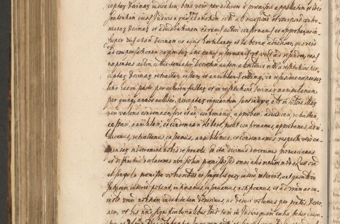 Zdjęcie nr 1444 dla obiektu archiwalnego: Acta actorum, institutionum, resignationum, provisionum, decretorum, sententiarum, inscriptionum, testamentorum, confirmationum, ingrossationum, obligationum, quietationum, constitutionum R. D. Andreae Szołdrski, episcopi Kijoviensis, Gnesnensis et Posnaniensis praepositi, cantoris Cracoviensis, Vladislaviensis canonici, R. S. M. secretarii, episcopatus Cracoviensis in spiritualibus er temporalibus deputati anno 1633, 1634 et 1635