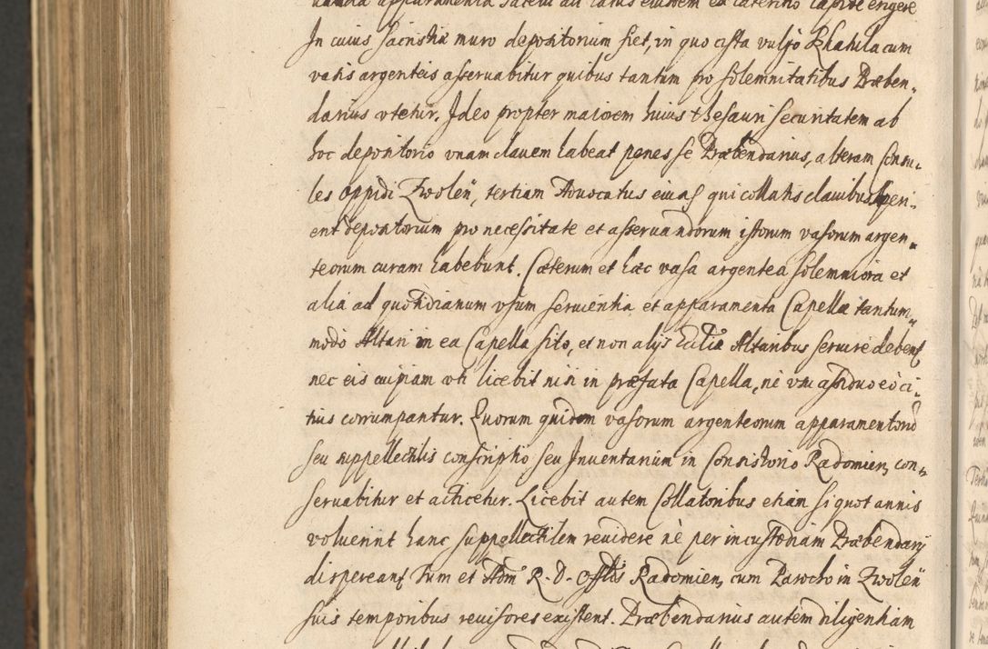 Zdjęcie nr 1436 dla obiektu archiwalnego: Acta actorum, institutionum, resignationum, provisionum, decretorum, sententiarum, inscriptionum, testamentorum, confirmationum, ingrossationum, obligationum, quietationum, constitutionum R. D. Andreae Szołdrski, episcopi Kijoviensis, Gnesnensis et Posnaniensis praepositi, cantoris Cracoviensis, Vladislaviensis canonici, R. S. M. secretarii, episcopatus Cracoviensis in spiritualibus er temporalibus deputati anno 1633, 1634 et 1635