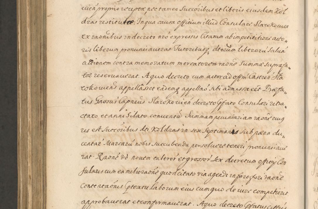 Zdjęcie nr 1616 dla obiektu archiwalnego: Acta actorum, institutionum, resignationum, provisionum, decretorum, sententiarum, inscriptionum, testamentorum, confirmationum, ingrossationum, obligationum, quietationum, constitutionum R. D. Andreae Szołdrski, episcopi Kijoviensis, Gnesnensis et Posnaniensis praepositi, cantoris Cracoviensis, Vladislaviensis canonici, R. S. M. secretarii, episcopatus Cracoviensis in spiritualibus er temporalibus deputati anno 1633, 1634 et 1635