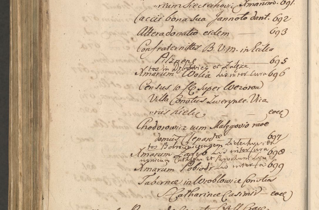 Zdjęcie nr 1724 dla obiektu archiwalnego: Acta actorum, institutionum, resignationum, provisionum, decretorum, sententiarum, inscriptionum, testamentorum, confirmationum, ingrossationum, obligationum, quietationum, constitutionum R. D. Andreae Szołdrski, episcopi Kijoviensis, Gnesnensis et Posnaniensis praepositi, cantoris Cracoviensis, Vladislaviensis canonici, R. S. M. secretarii, episcopatus Cracoviensis in spiritualibus er temporalibus deputati anno 1633, 1634 et 1635