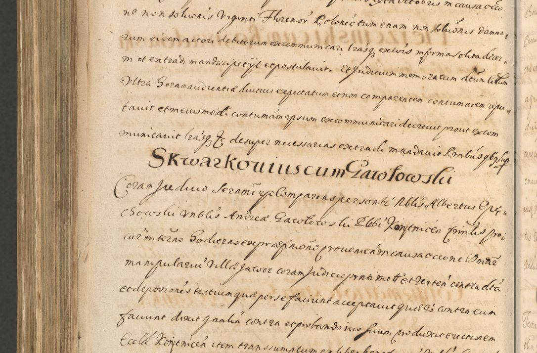 Zdjęcie nr 1690 dla obiektu archiwalnego: Acta actorum, institutionum, resignationum, provisionum, decretorum, sententiarum, inscriptionum, testamentorum, confirmationum, ingrossationum, obligationum, quietationum, constitutionum R. D. Andreae Szołdrski, episcopi Kijoviensis, Gnesnensis et Posnaniensis praepositi, cantoris Cracoviensis, Vladislaviensis canonici, R. S. M. secretarii, episcopatus Cracoviensis in spiritualibus er temporalibus deputati anno 1633, 1634 et 1635