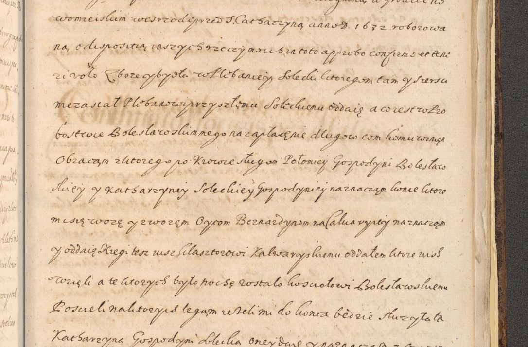 Zdjęcie nr 1679 dla obiektu archiwalnego: Acta actorum, institutionum, resignationum, provisionum, decretorum, sententiarum, inscriptionum, testamentorum, confirmationum, ingrossationum, obligationum, quietationum, constitutionum R. D. Andreae Szołdrski, episcopi Kijoviensis, Gnesnensis et Posnaniensis praepositi, cantoris Cracoviensis, Vladislaviensis canonici, R. S. M. secretarii, episcopatus Cracoviensis in spiritualibus er temporalibus deputati anno 1633, 1634 et 1635