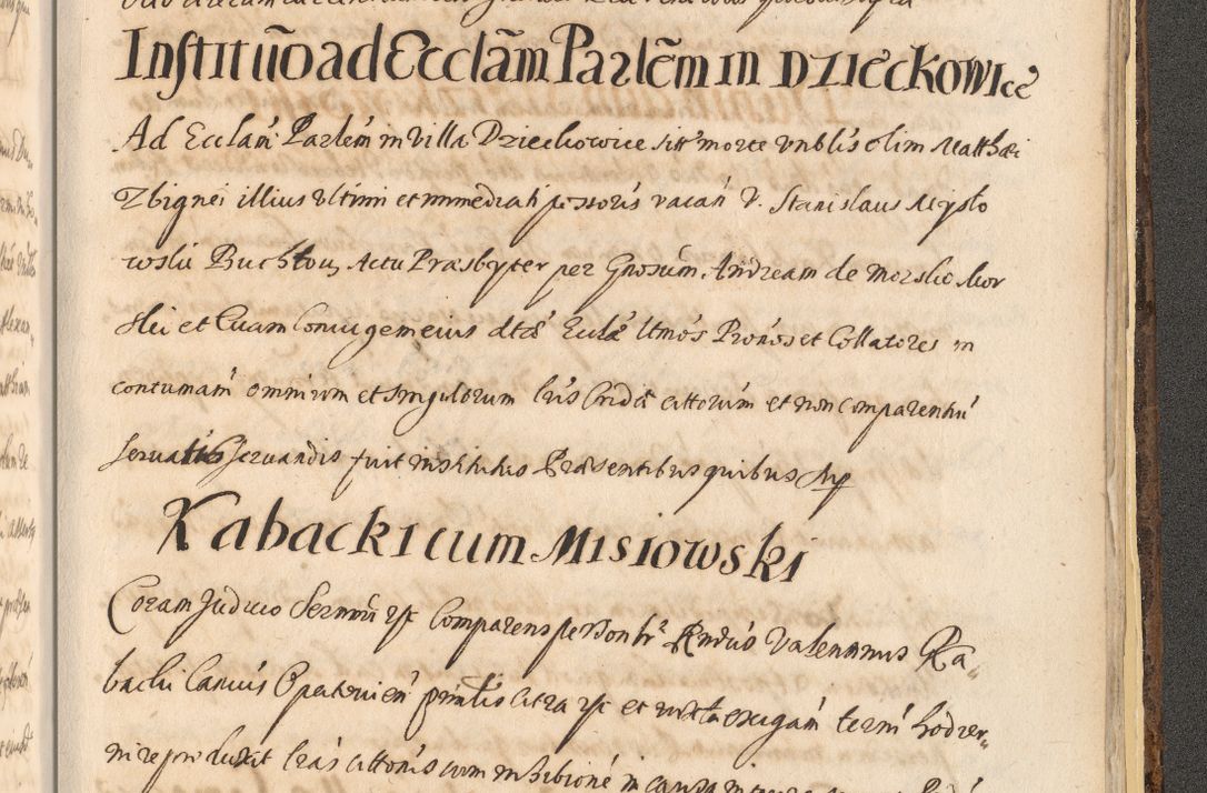 Zdjęcie nr 1669 dla obiektu archiwalnego: Acta actorum, institutionum, resignationum, provisionum, decretorum, sententiarum, inscriptionum, testamentorum, confirmationum, ingrossationum, obligationum, quietationum, constitutionum R. D. Andreae Szołdrski, episcopi Kijoviensis, Gnesnensis et Posnaniensis praepositi, cantoris Cracoviensis, Vladislaviensis canonici, R. S. M. secretarii, episcopatus Cracoviensis in spiritualibus er temporalibus deputati anno 1633, 1634 et 1635