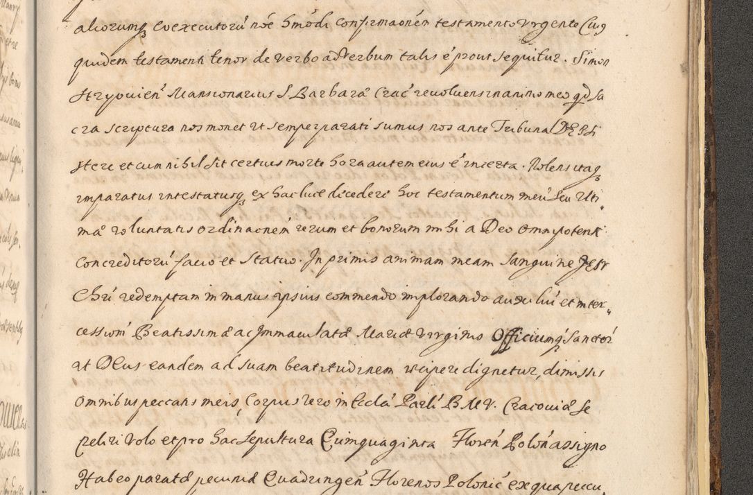Zdjęcie nr 1657 dla obiektu archiwalnego: Acta actorum, institutionum, resignationum, provisionum, decretorum, sententiarum, inscriptionum, testamentorum, confirmationum, ingrossationum, obligationum, quietationum, constitutionum R. D. Andreae Szołdrski, episcopi Kijoviensis, Gnesnensis et Posnaniensis praepositi, cantoris Cracoviensis, Vladislaviensis canonici, R. S. M. secretarii, episcopatus Cracoviensis in spiritualibus er temporalibus deputati anno 1633, 1634 et 1635