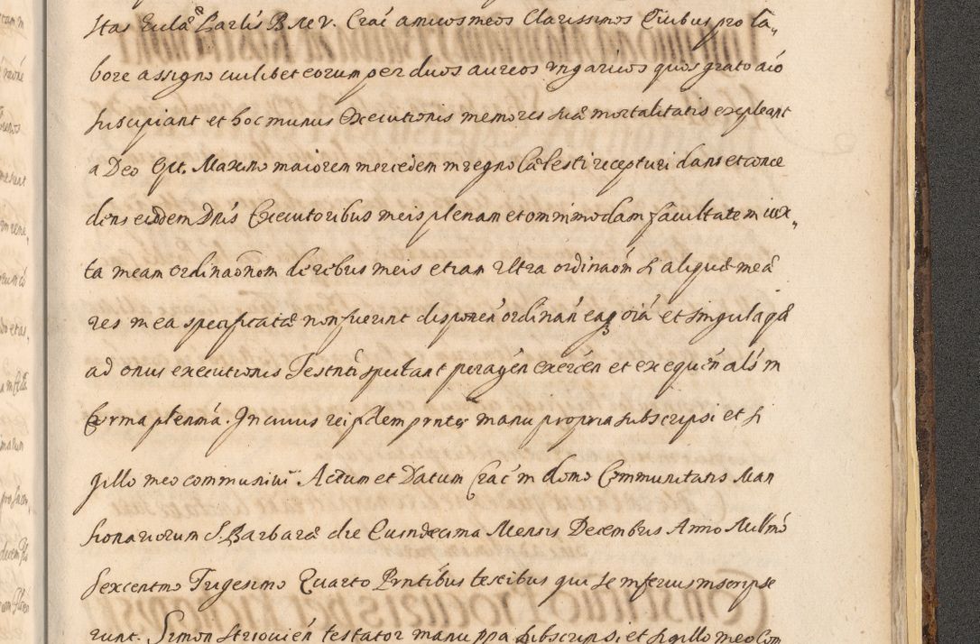 Zdjęcie nr 1659 dla obiektu archiwalnego: Acta actorum, institutionum, resignationum, provisionum, decretorum, sententiarum, inscriptionum, testamentorum, confirmationum, ingrossationum, obligationum, quietationum, constitutionum R. D. Andreae Szołdrski, episcopi Kijoviensis, Gnesnensis et Posnaniensis praepositi, cantoris Cracoviensis, Vladislaviensis canonici, R. S. M. secretarii, episcopatus Cracoviensis in spiritualibus er temporalibus deputati anno 1633, 1634 et 1635