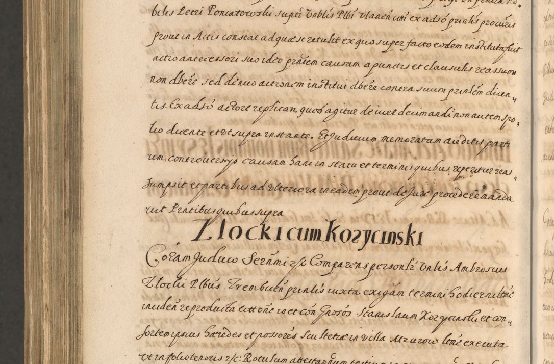 Zdjęcie nr 1652 dla obiektu archiwalnego: Acta actorum, institutionum, resignationum, provisionum, decretorum, sententiarum, inscriptionum, testamentorum, confirmationum, ingrossationum, obligationum, quietationum, constitutionum R. D. Andreae Szołdrski, episcopi Kijoviensis, Gnesnensis et Posnaniensis praepositi, cantoris Cracoviensis, Vladislaviensis canonici, R. S. M. secretarii, episcopatus Cracoviensis in spiritualibus er temporalibus deputati anno 1633, 1634 et 1635