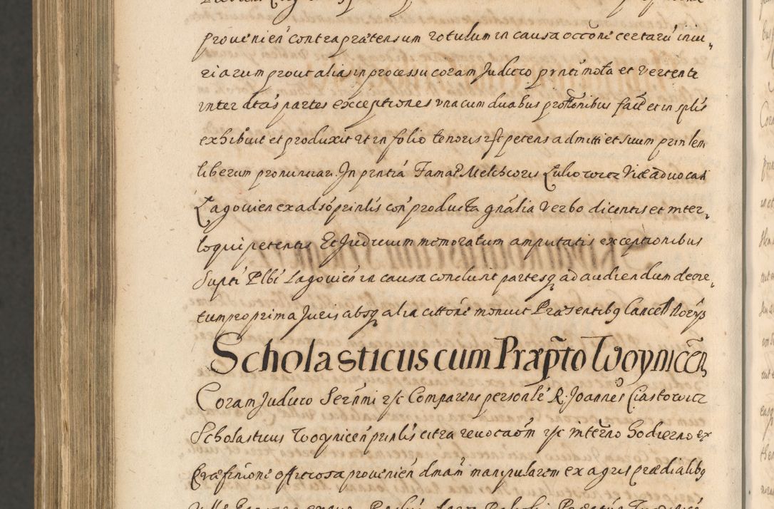 Zdjęcie nr 1654 dla obiektu archiwalnego: Acta actorum, institutionum, resignationum, provisionum, decretorum, sententiarum, inscriptionum, testamentorum, confirmationum, ingrossationum, obligationum, quietationum, constitutionum R. D. Andreae Szołdrski, episcopi Kijoviensis, Gnesnensis et Posnaniensis praepositi, cantoris Cracoviensis, Vladislaviensis canonici, R. S. M. secretarii, episcopatus Cracoviensis in spiritualibus er temporalibus deputati anno 1633, 1634 et 1635