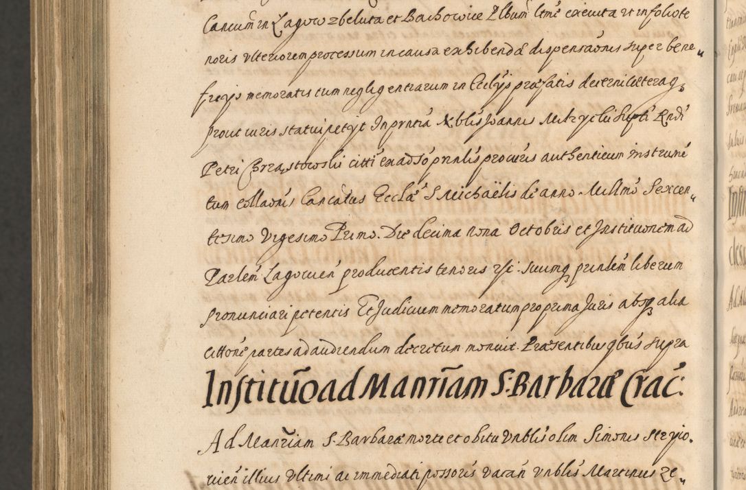 Zdjęcie nr 1650 dla obiektu archiwalnego: Acta actorum, institutionum, resignationum, provisionum, decretorum, sententiarum, inscriptionum, testamentorum, confirmationum, ingrossationum, obligationum, quietationum, constitutionum R. D. Andreae Szołdrski, episcopi Kijoviensis, Gnesnensis et Posnaniensis praepositi, cantoris Cracoviensis, Vladislaviensis canonici, R. S. M. secretarii, episcopatus Cracoviensis in spiritualibus er temporalibus deputati anno 1633, 1634 et 1635