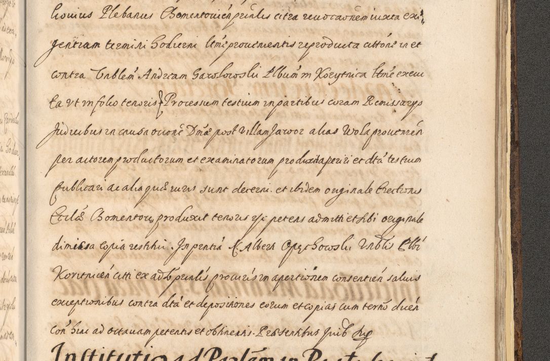 Zdjęcie nr 1649 dla obiektu archiwalnego: Acta actorum, institutionum, resignationum, provisionum, decretorum, sententiarum, inscriptionum, testamentorum, confirmationum, ingrossationum, obligationum, quietationum, constitutionum R. D. Andreae Szołdrski, episcopi Kijoviensis, Gnesnensis et Posnaniensis praepositi, cantoris Cracoviensis, Vladislaviensis canonici, R. S. M. secretarii, episcopatus Cracoviensis in spiritualibus er temporalibus deputati anno 1633, 1634 et 1635