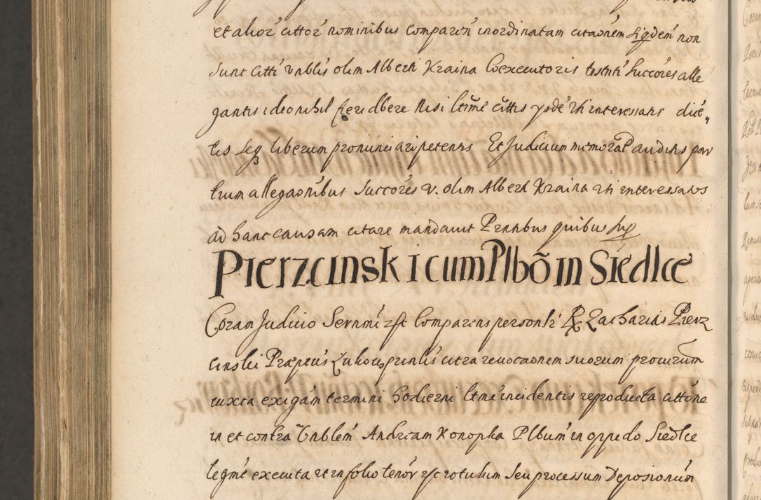 Zdjęcie nr 1646 dla obiektu archiwalnego: Acta actorum, institutionum, resignationum, provisionum, decretorum, sententiarum, inscriptionum, testamentorum, confirmationum, ingrossationum, obligationum, quietationum, constitutionum R. D. Andreae Szołdrski, episcopi Kijoviensis, Gnesnensis et Posnaniensis praepositi, cantoris Cracoviensis, Vladislaviensis canonici, R. S. M. secretarii, episcopatus Cracoviensis in spiritualibus er temporalibus deputati anno 1633, 1634 et 1635