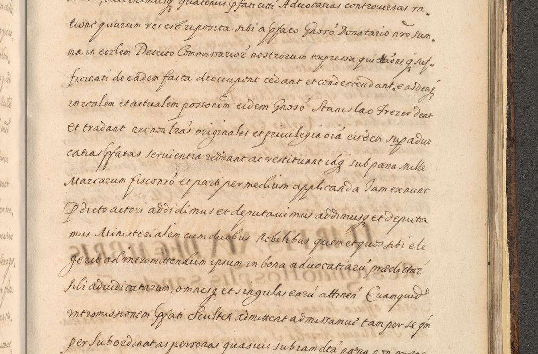 Zdjęcie nr 1619 dla obiektu archiwalnego: Acta actorum, institutionum, resignationum, provisionum, decretorum, sententiarum, inscriptionum, testamentorum, confirmationum, ingrossationum, obligationum, quietationum, constitutionum R. D. Andreae Szołdrski, episcopi Kijoviensis, Gnesnensis et Posnaniensis praepositi, cantoris Cracoviensis, Vladislaviensis canonici, R. S. M. secretarii, episcopatus Cracoviensis in spiritualibus er temporalibus deputati anno 1633, 1634 et 1635