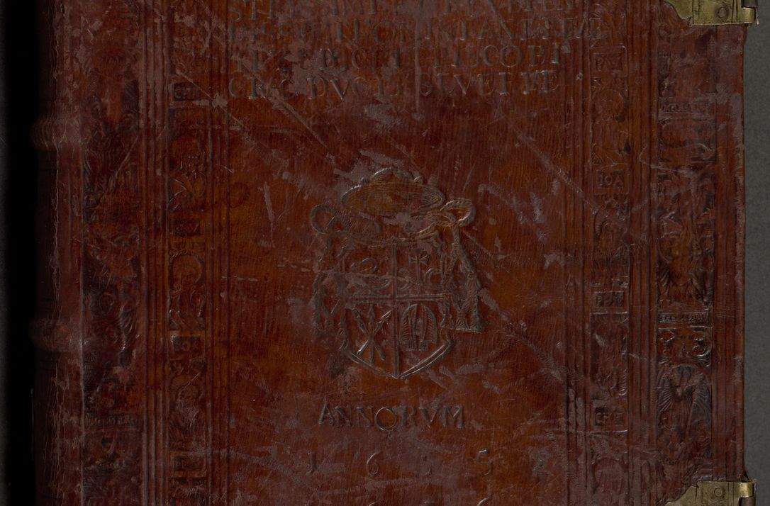 Zdjęcie nr 1 dla obiektu archiwalnego: Acta actorum episcopalium R. D. Andrea Trzebicki, episcopi Cracoviensis a mense Aprili 1675 ad Aprilem 1676 acticatorum. Volumen VI