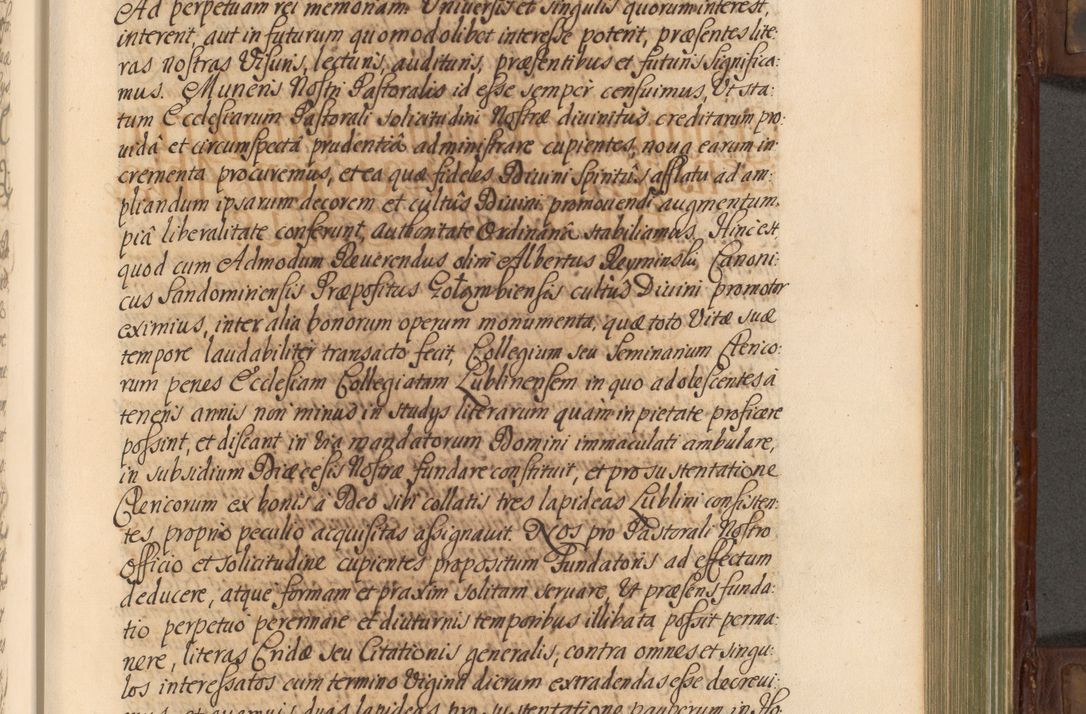 Zdjęcie nr 402 dla obiektu archiwalnego: Acta actorum episcopalium R. D. Andrea Trzebicki, episcopi Cracoviensis a mense Aprili 1675 ad Aprilem 1676 acticatorum. Volumen VI