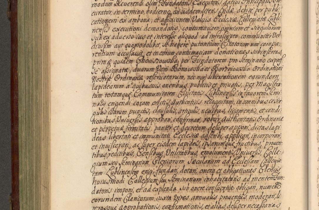 Zdjęcie nr 403 dla obiektu archiwalnego: Acta actorum episcopalium R. D. Andrea Trzebicki, episcopi Cracoviensis a mense Aprili 1675 ad Aprilem 1676 acticatorum. Volumen VI