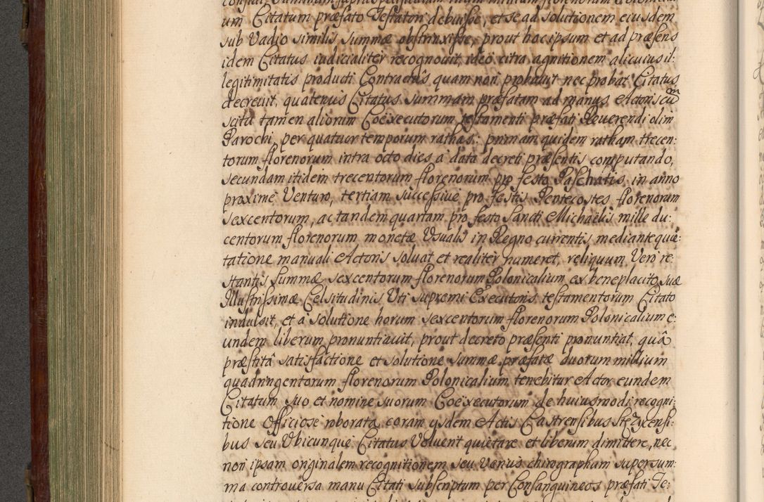 Zdjęcie nr 389 dla obiektu archiwalnego: Acta actorum episcopalium R. D. Andrea Trzebicki, episcopi Cracoviensis a mense Aprili 1675 ad Aprilem 1676 acticatorum. Volumen VI