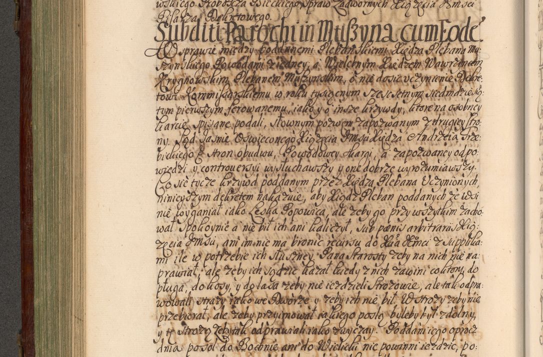 Zdjęcie nr 391 dla obiektu archiwalnego: Acta actorum episcopalium R. D. Andrea Trzebicki, episcopi Cracoviensis a mense Aprili 1675 ad Aprilem 1676 acticatorum. Volumen VI