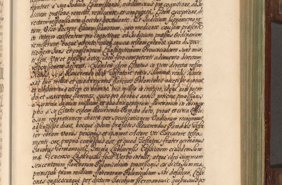 Zdjęcie nr 388 dla obiektu archiwalnego: Acta actorum episcopalium R. D. Andrea Trzebicki, episcopi Cracoviensis a mense Aprili 1675 ad Aprilem 1676 acticatorum. Volumen VI