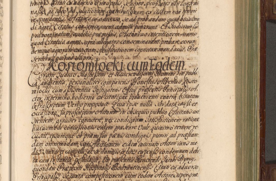 Zdjęcie nr 378 dla obiektu archiwalnego: Acta actorum episcopalium R. D. Andrea Trzebicki, episcopi Cracoviensis a mense Aprili 1675 ad Aprilem 1676 acticatorum. Volumen VI