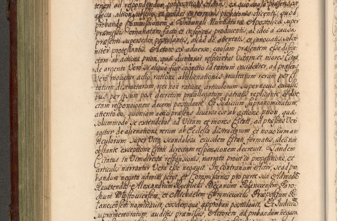 Zdjęcie nr 383 dla obiektu archiwalnego: Acta actorum episcopalium R. D. Andrea Trzebicki, episcopi Cracoviensis a mense Aprili 1675 ad Aprilem 1676 acticatorum. Volumen VI