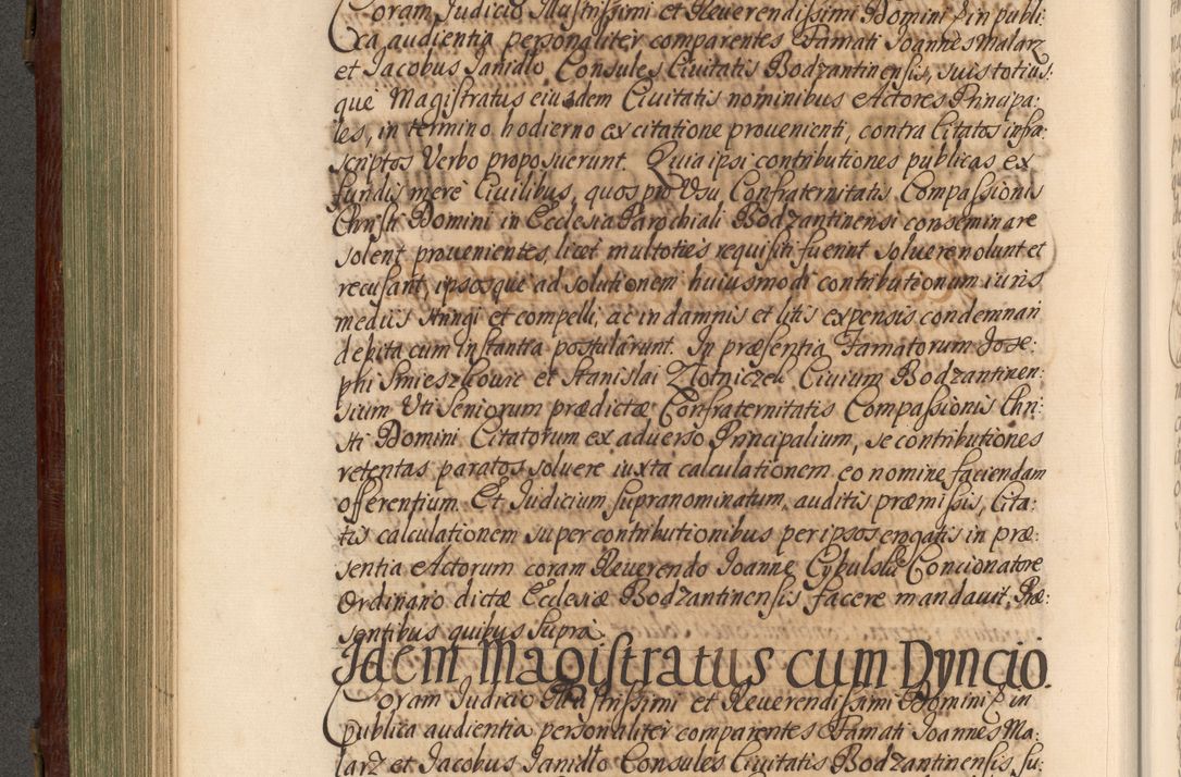 Zdjęcie nr 377 dla obiektu archiwalnego: Acta actorum episcopalium R. D. Andrea Trzebicki, episcopi Cracoviensis a mense Aprili 1675 ad Aprilem 1676 acticatorum. Volumen VI