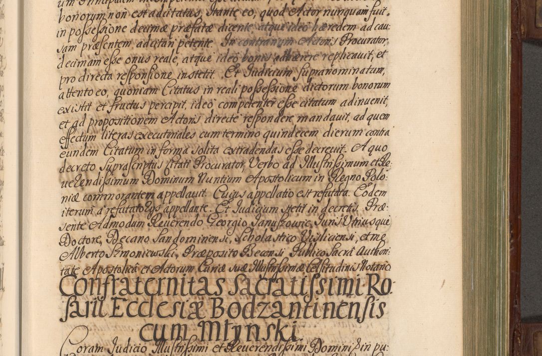 Zdjęcie nr 374 dla obiektu archiwalnego: Acta actorum episcopalium R. D. Andrea Trzebicki, episcopi Cracoviensis a mense Aprili 1675 ad Aprilem 1676 acticatorum. Volumen VI