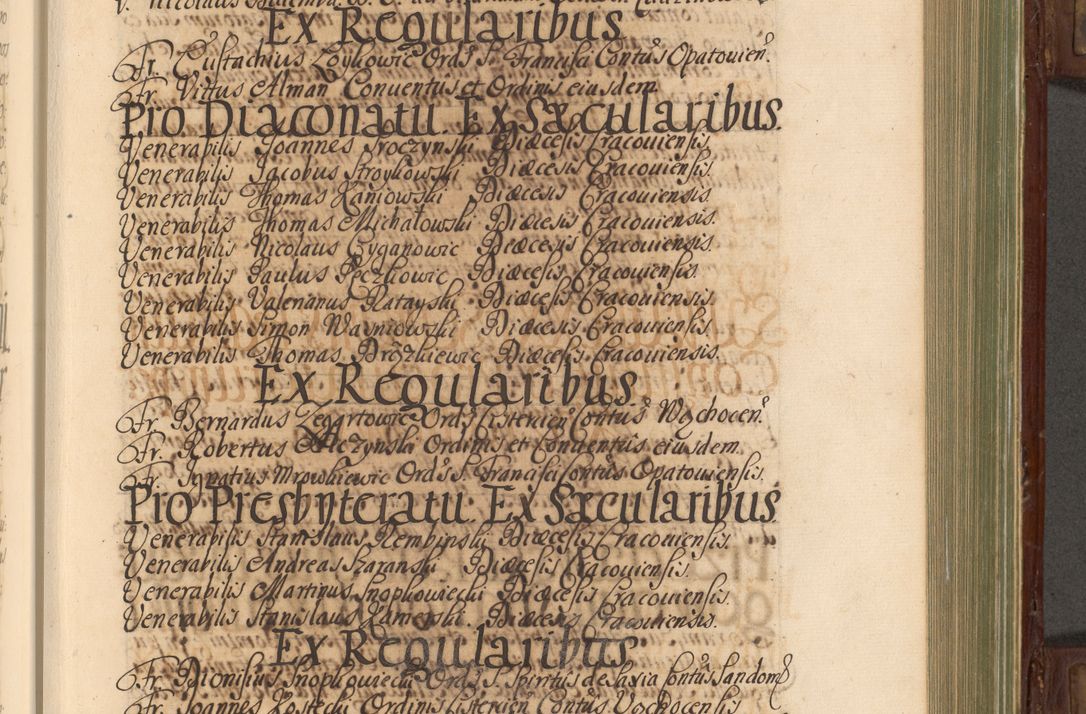 Zdjęcie nr 370 dla obiektu archiwalnego: Acta actorum episcopalium R. D. Andrea Trzebicki, episcopi Cracoviensis a mense Aprili 1675 ad Aprilem 1676 acticatorum. Volumen VI
