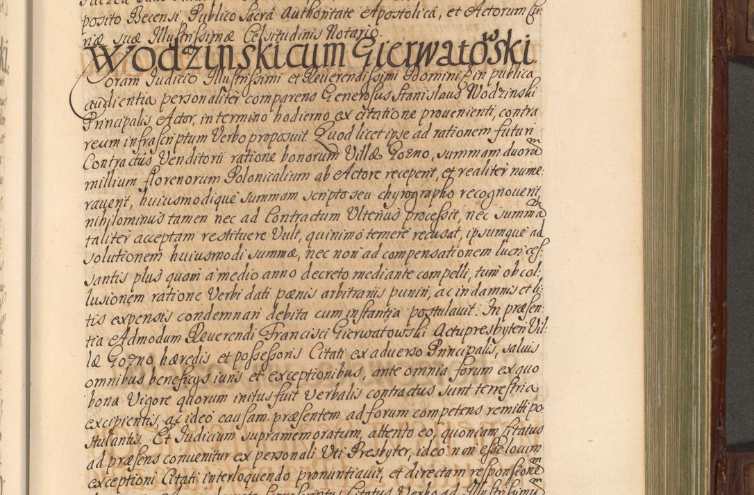 Zdjęcie nr 360 dla obiektu archiwalnego: Acta actorum episcopalium R. D. Andrea Trzebicki, episcopi Cracoviensis a mense Aprili 1675 ad Aprilem 1676 acticatorum. Volumen VI