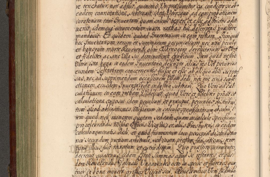Zdjęcie nr 355 dla obiektu archiwalnego: Acta actorum episcopalium R. D. Andrea Trzebicki, episcopi Cracoviensis a mense Aprili 1675 ad Aprilem 1676 acticatorum. Volumen VI
