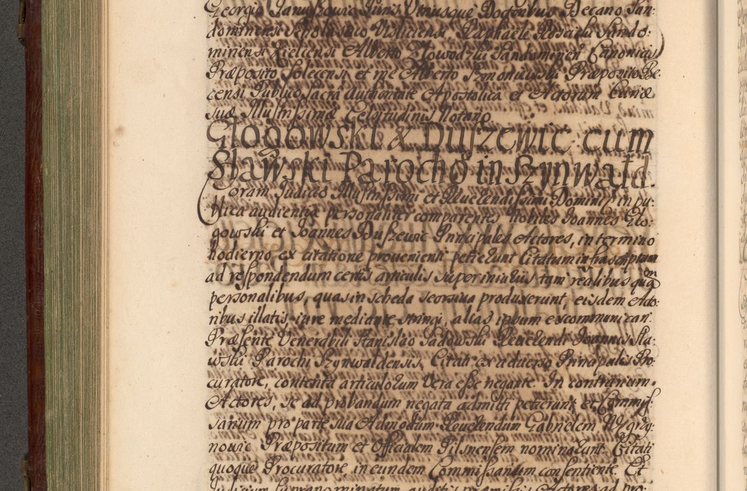 Zdjęcie nr 349 dla obiektu archiwalnego: Acta actorum episcopalium R. D. Andrea Trzebicki, episcopi Cracoviensis a mense Aprili 1675 ad Aprilem 1676 acticatorum. Volumen VI