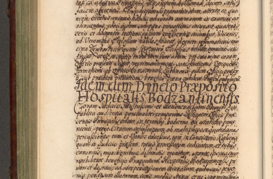 Zdjęcie nr 345 dla obiektu archiwalnego: Acta actorum episcopalium R. D. Andrea Trzebicki, episcopi Cracoviensis a mense Aprili 1675 ad Aprilem 1676 acticatorum. Volumen VI