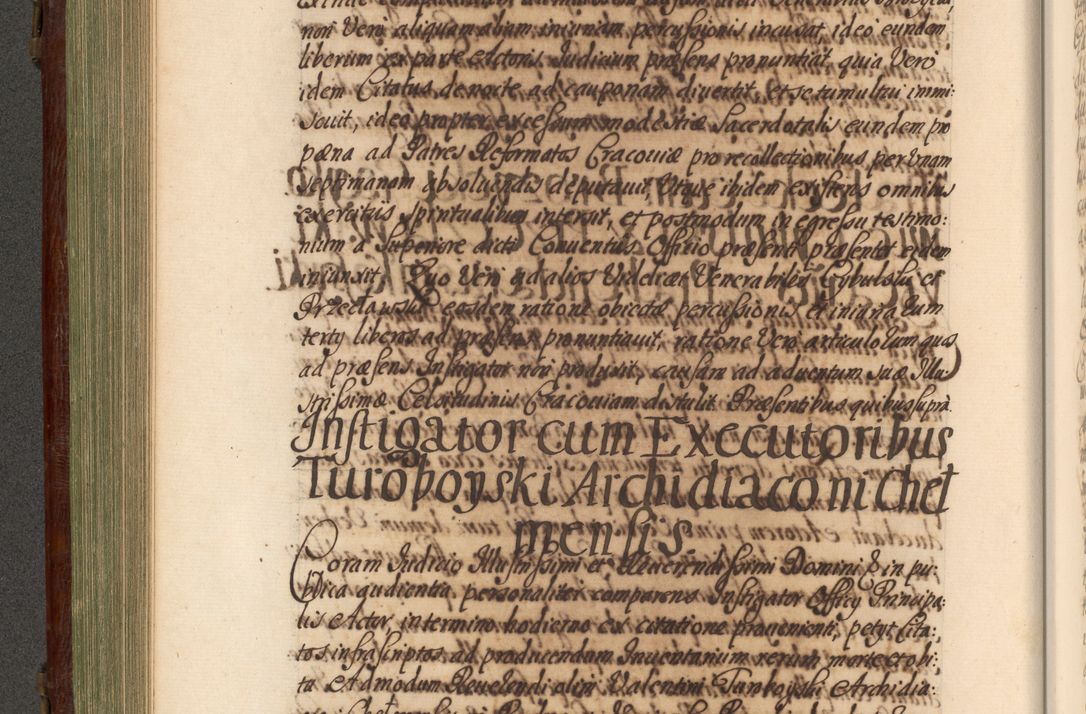 Zdjęcie nr 331 dla obiektu archiwalnego: Acta actorum episcopalium R. D. Andrea Trzebicki, episcopi Cracoviensis a mense Aprili 1675 ad Aprilem 1676 acticatorum. Volumen VI