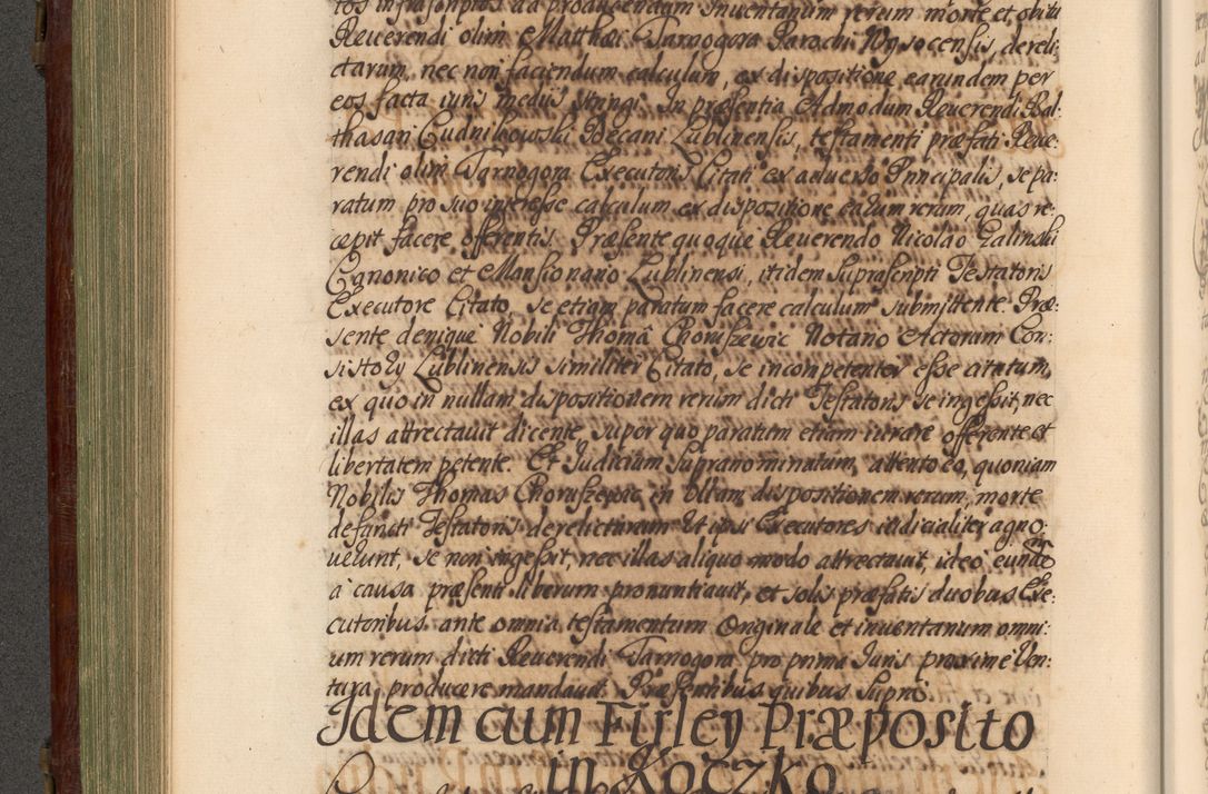 Zdjęcie nr 333 dla obiektu archiwalnego: Acta actorum episcopalium R. D. Andrea Trzebicki, episcopi Cracoviensis a mense Aprili 1675 ad Aprilem 1676 acticatorum. Volumen VI
