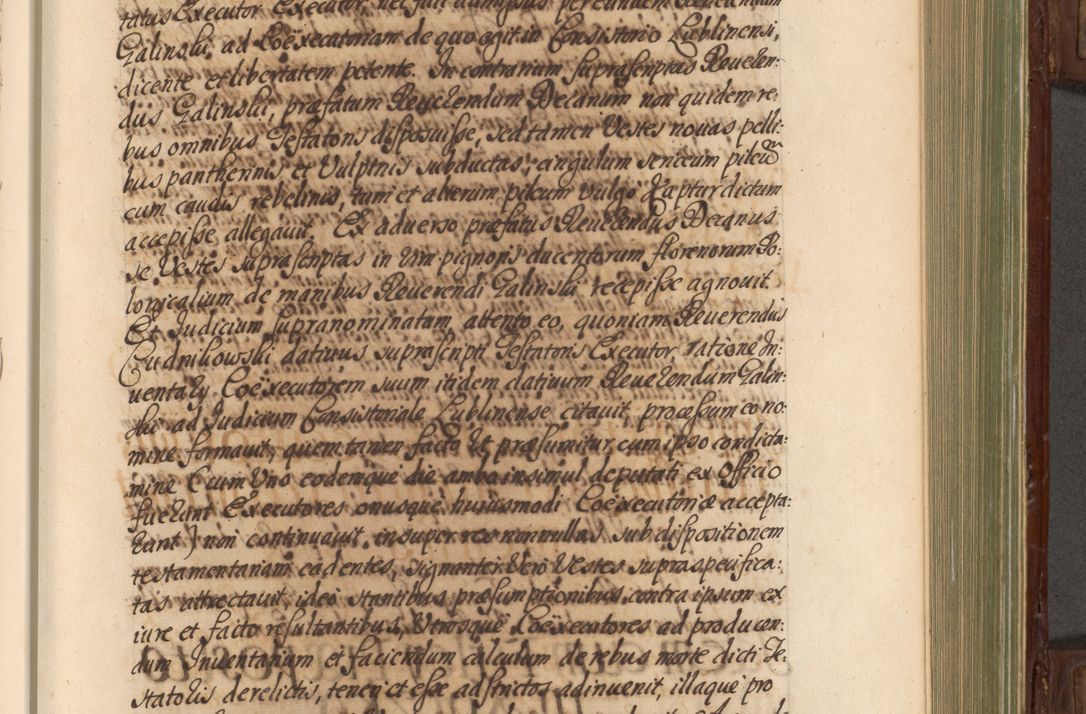 Zdjęcie nr 332 dla obiektu archiwalnego: Acta actorum episcopalium R. D. Andrea Trzebicki, episcopi Cracoviensis a mense Aprili 1675 ad Aprilem 1676 acticatorum. Volumen VI