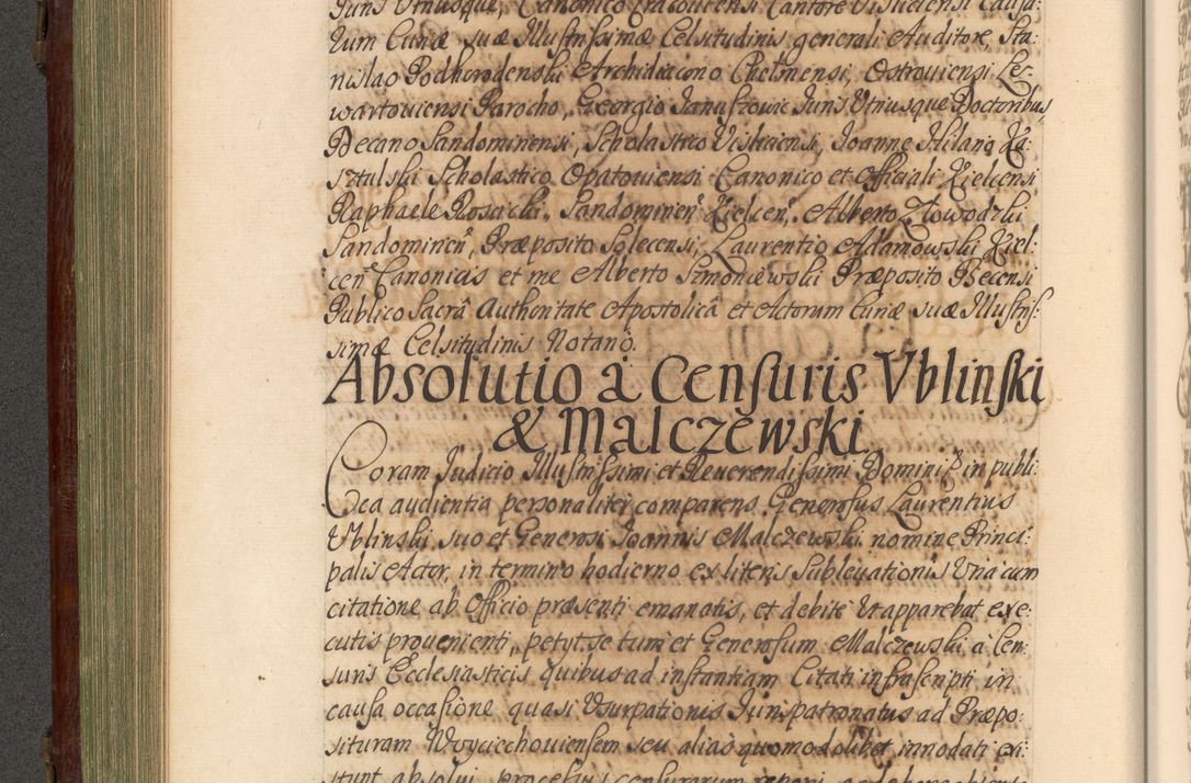 Zdjęcie nr 329 dla obiektu archiwalnego: Acta actorum episcopalium R. D. Andrea Trzebicki, episcopi Cracoviensis a mense Aprili 1675 ad Aprilem 1676 acticatorum. Volumen VI