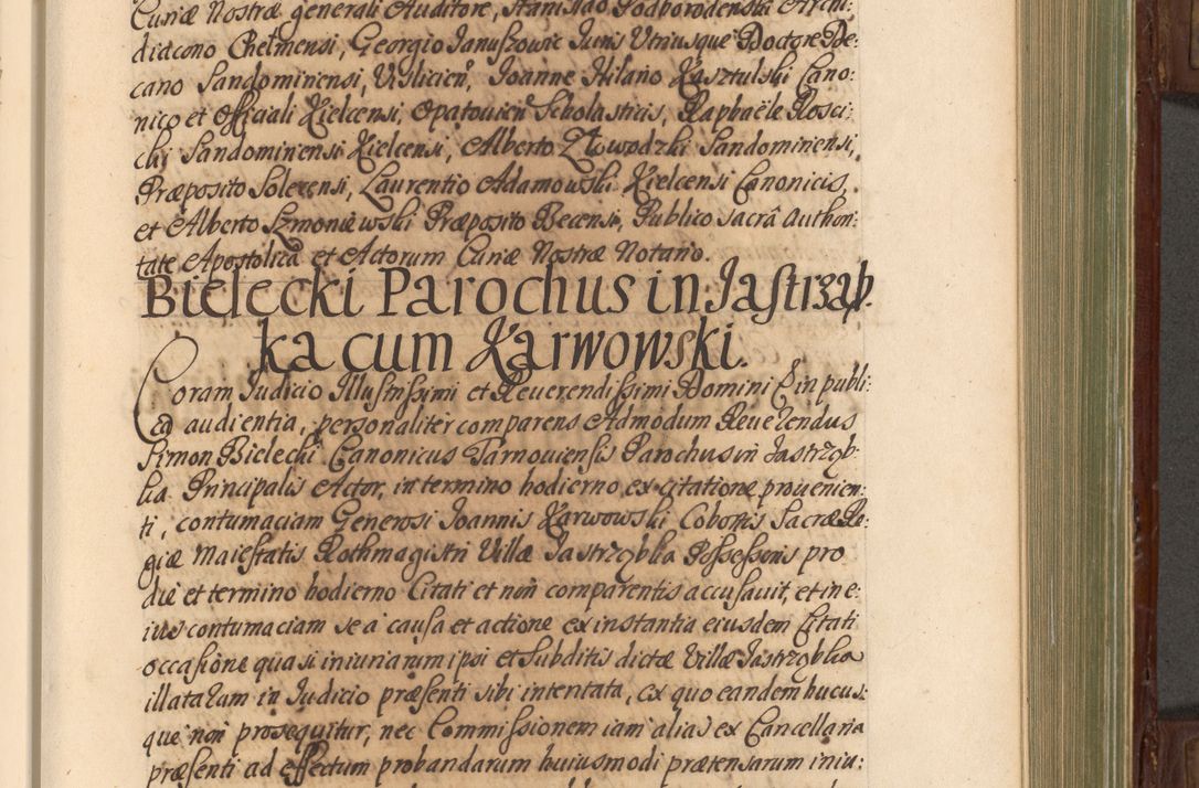 Zdjęcie nr 328 dla obiektu archiwalnego: Acta actorum episcopalium R. D. Andrea Trzebicki, episcopi Cracoviensis a mense Aprili 1675 ad Aprilem 1676 acticatorum. Volumen VI