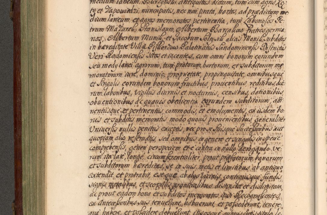 Zdjęcie nr 323 dla obiektu archiwalnego: Acta actorum episcopalium R. D. Andrea Trzebicki, episcopi Cracoviensis a mense Aprili 1675 ad Aprilem 1676 acticatorum. Volumen VI
