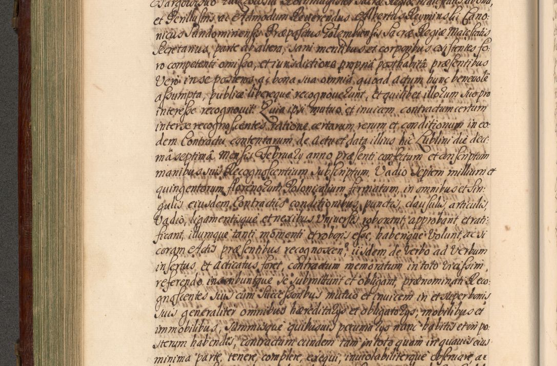 Zdjęcie nr 319 dla obiektu archiwalnego: Acta actorum episcopalium R. D. Andrea Trzebicki, episcopi Cracoviensis a mense Aprili 1675 ad Aprilem 1676 acticatorum. Volumen VI