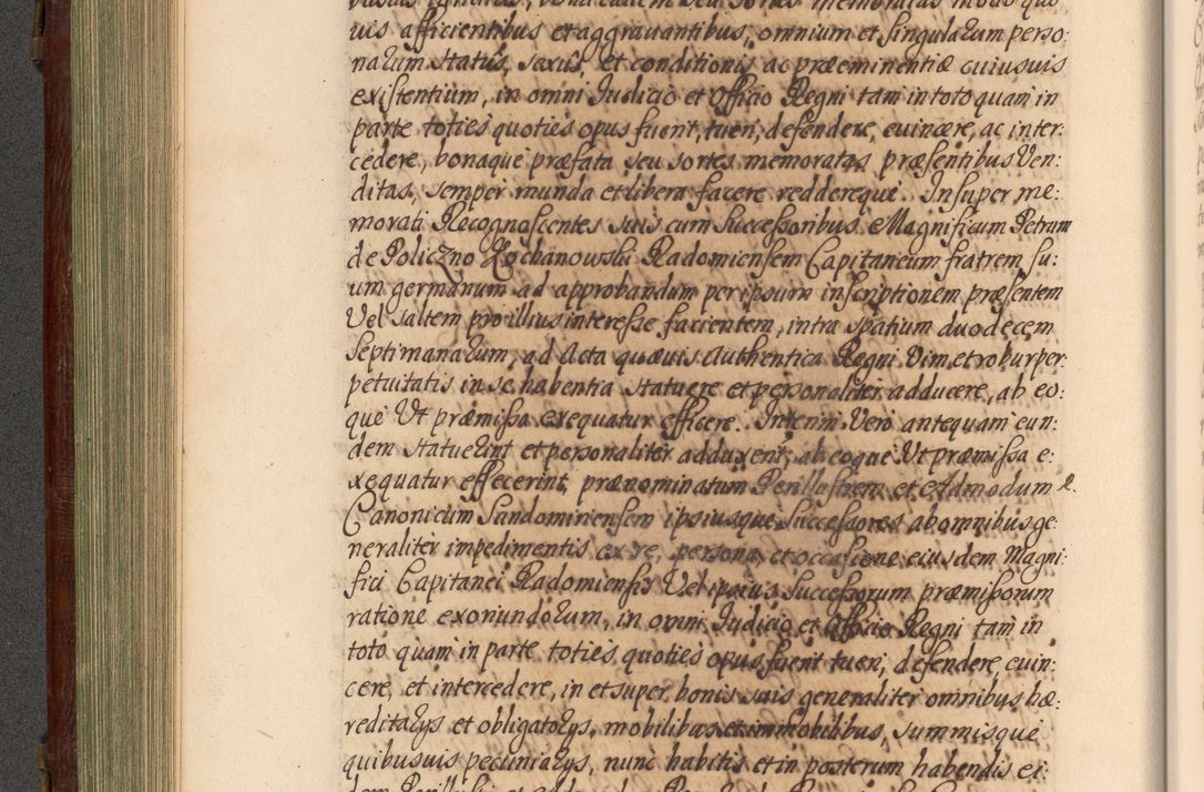 Zdjęcie nr 303 dla obiektu archiwalnego: Acta actorum episcopalium R. D. Andrea Trzebicki, episcopi Cracoviensis a mense Aprili 1675 ad Aprilem 1676 acticatorum. Volumen VI